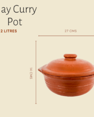 Curry pot Dimensions