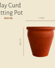 Clay curd setting pot dimensions