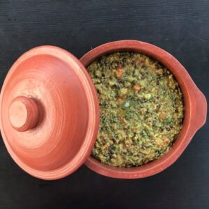 Ayurvedic Khichdi served in a Vedaleben Clay Pot